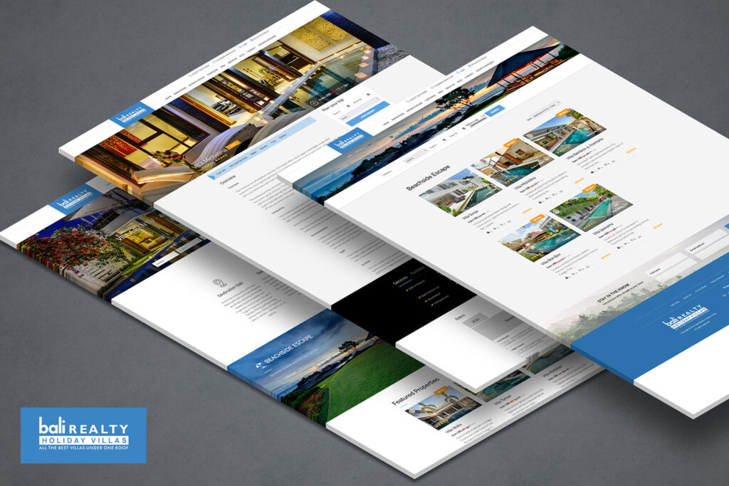 Bali Realty HV website project
