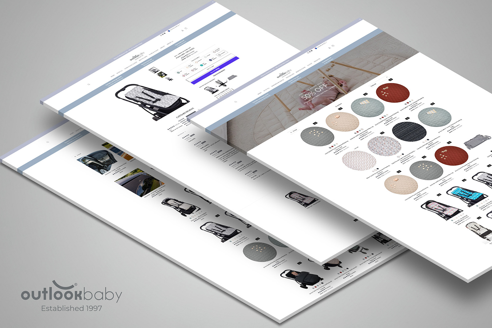 Outlook Baby website project